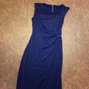 Draped asymmetric neck Victoria’s Secret dress